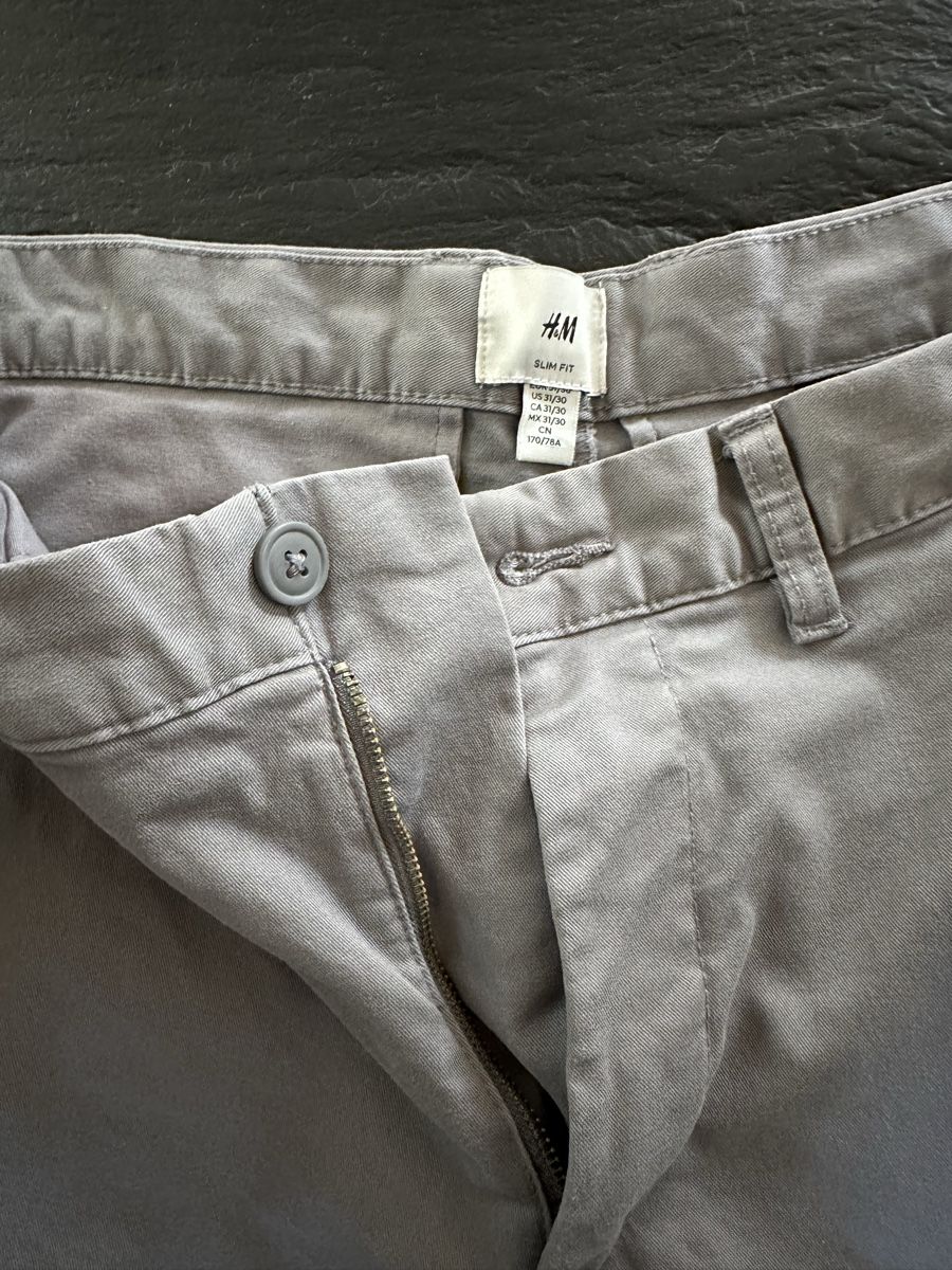 H&M Pantaloni: Chino Hose Grau – Nuovo (secondo la descrizione) da Chur venduto da Sim7000 5