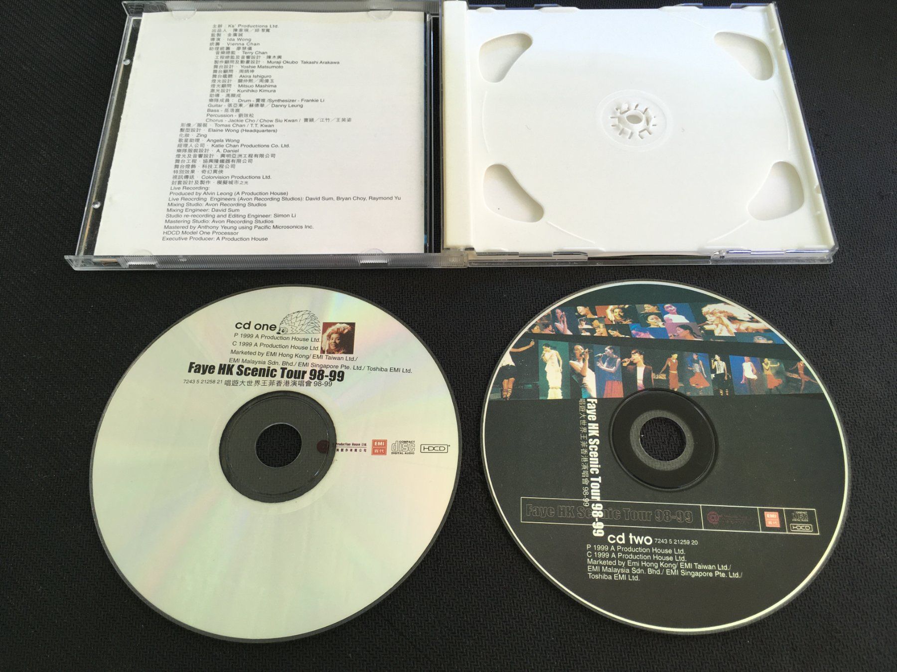 CD: Faye HK Scenic Tour 98-99 -CD- 2cd – Usato da St.Gallen venduto da MedienJoe 1