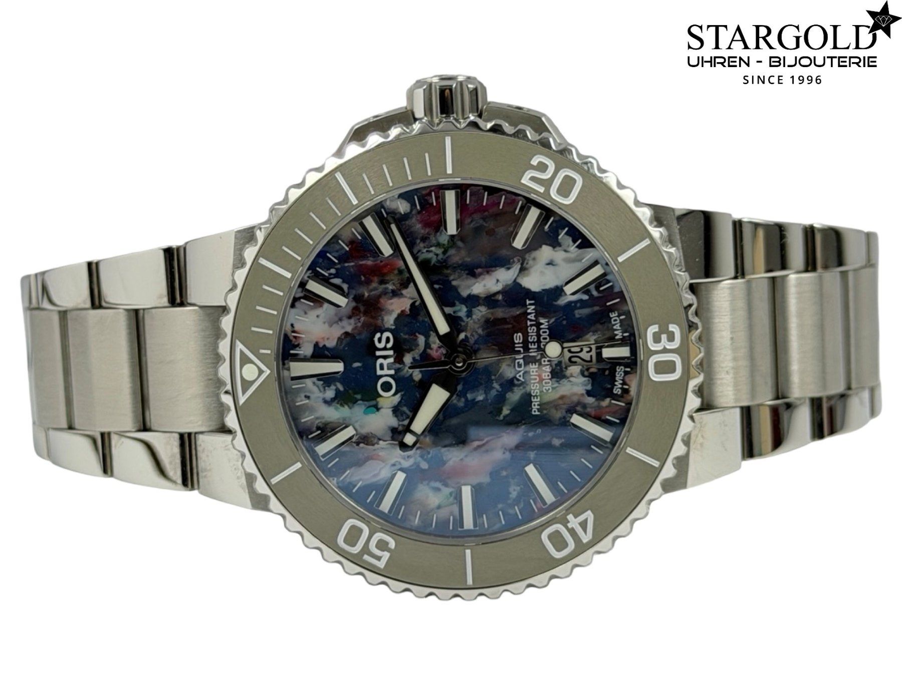 Oris Uhren: Oris Aquis Date Upcycle - 	01 733 7766 4150 – Gebraucht aus Zürich von Stargold-Uhren 3