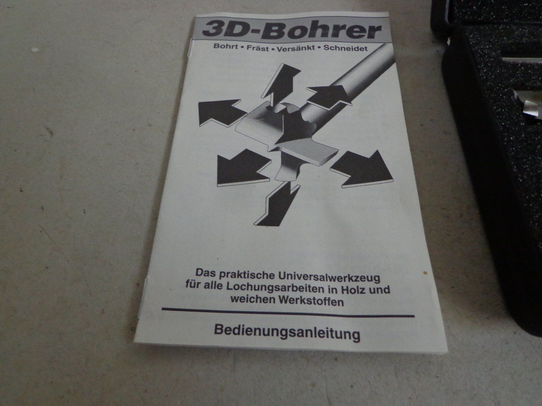 Alle Werkzeuge: 3D Holzbohrer in OVP Neu – Neu (gemäss Beschreibung) aus Zofingen von schmidi67 4