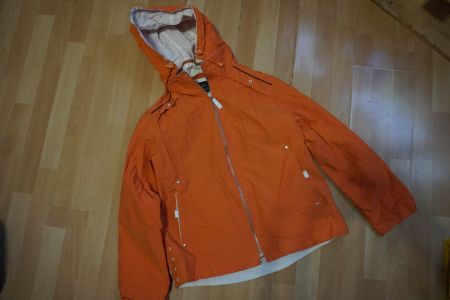 Orange Übergangsjacke, Grösse 38