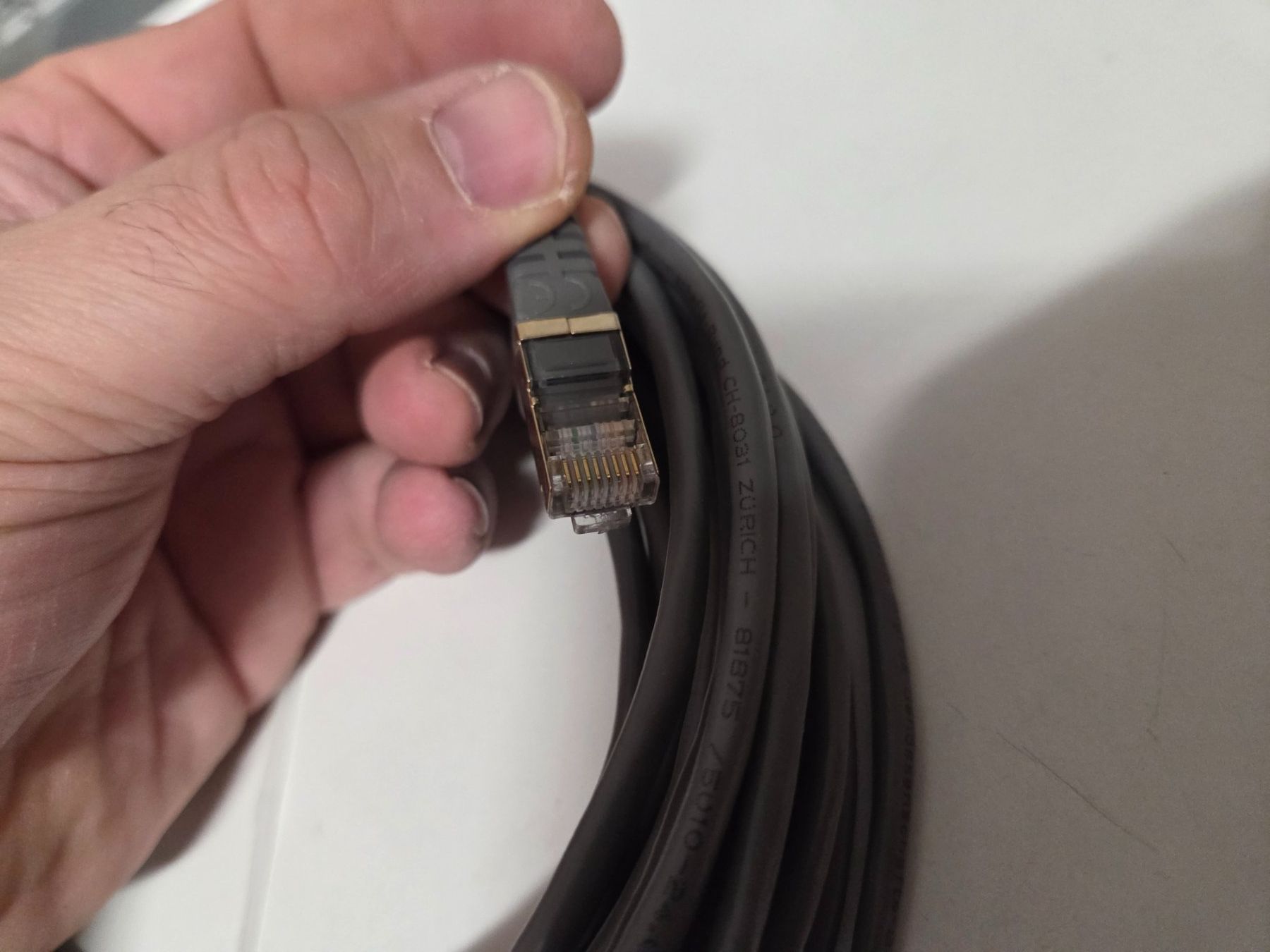 Cavi: 10m ukv ethernetkabel cat5e patchkabel – Usato da Zürich venduto da eymen20 1