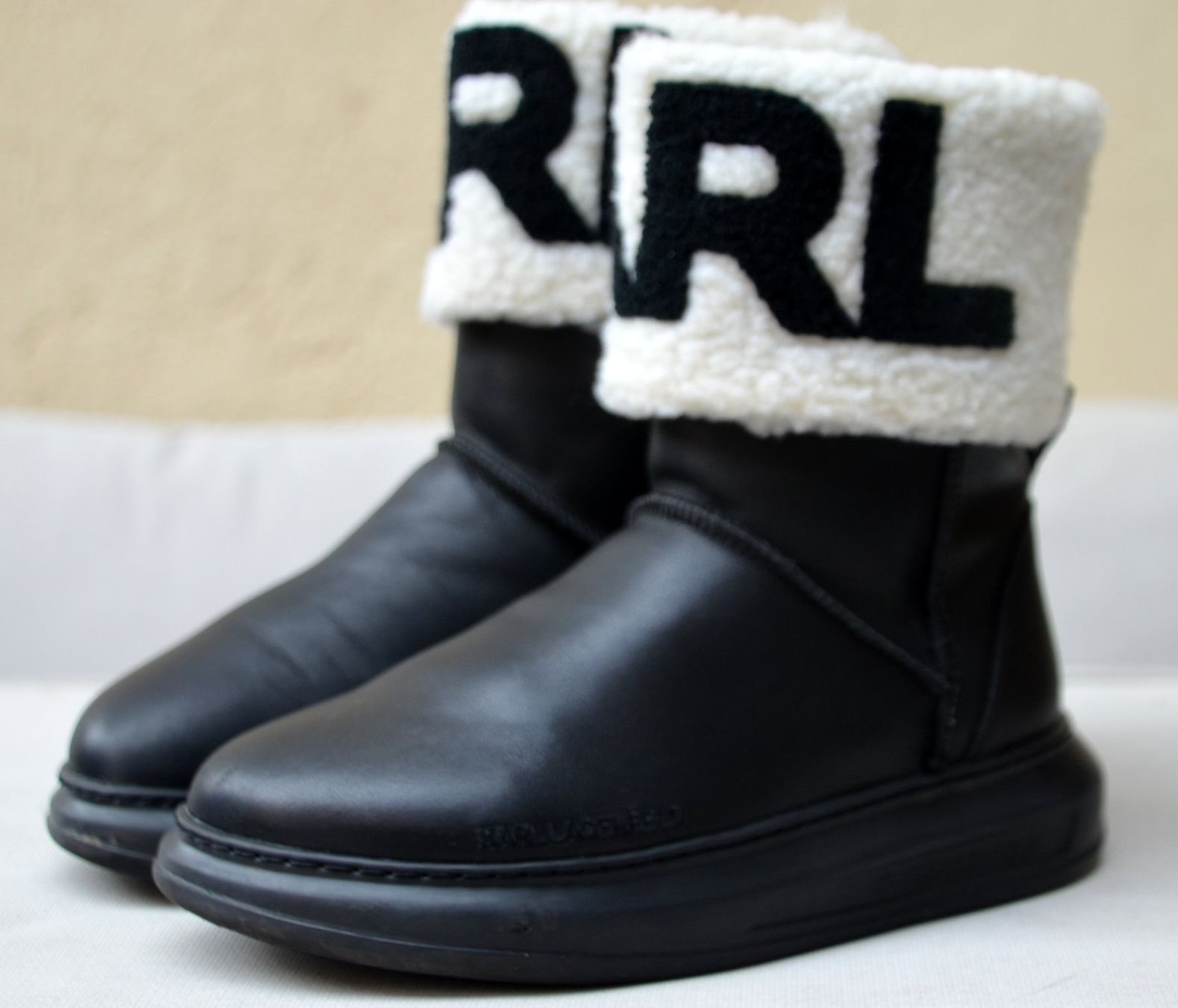 Karl Lagerfeld Scarpe da donna: Karl Lagerfeld Boots / bottes .36 – Usato da Collonges venduto da arashee 1