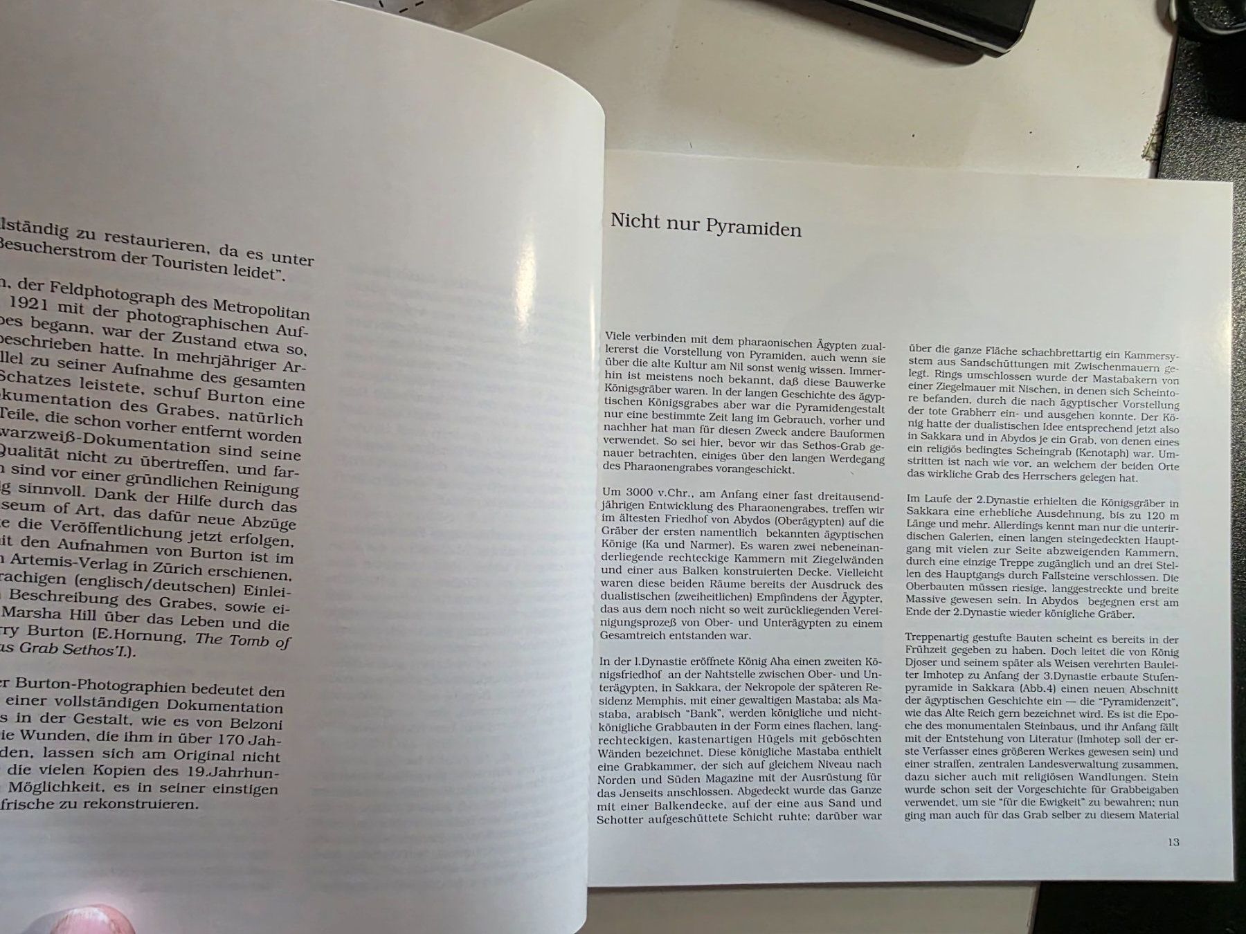 Bücher: Sethos - ein Pharaoenengrab - Antiken Museum Basel 1991 – Gebraucht aus Walterswil BE von Lonitti 4