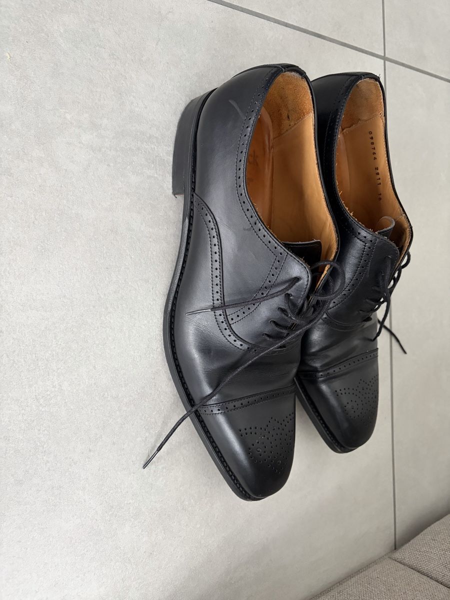Scarpe da uomo: Berwick rahmengenähte Schuhe – Usato da Frauenfeld venduto da AlteringMatter 1