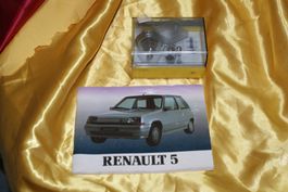 (60)Original Renault 5 Betriebsheft franz.und Ersatzlampen