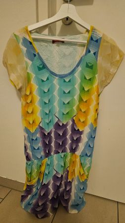 Sommerliches Seidenkleid von Derhy, Grösse S