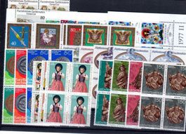 Liechtenstein kmpl. Jahrgang 1977 VB **