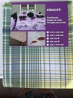 Tischdecke, abwaschbar, 130x160 cm, neu, 