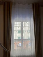 Elegante Verdunkelungsvorhänge mit Muster, olivgrün NP 490