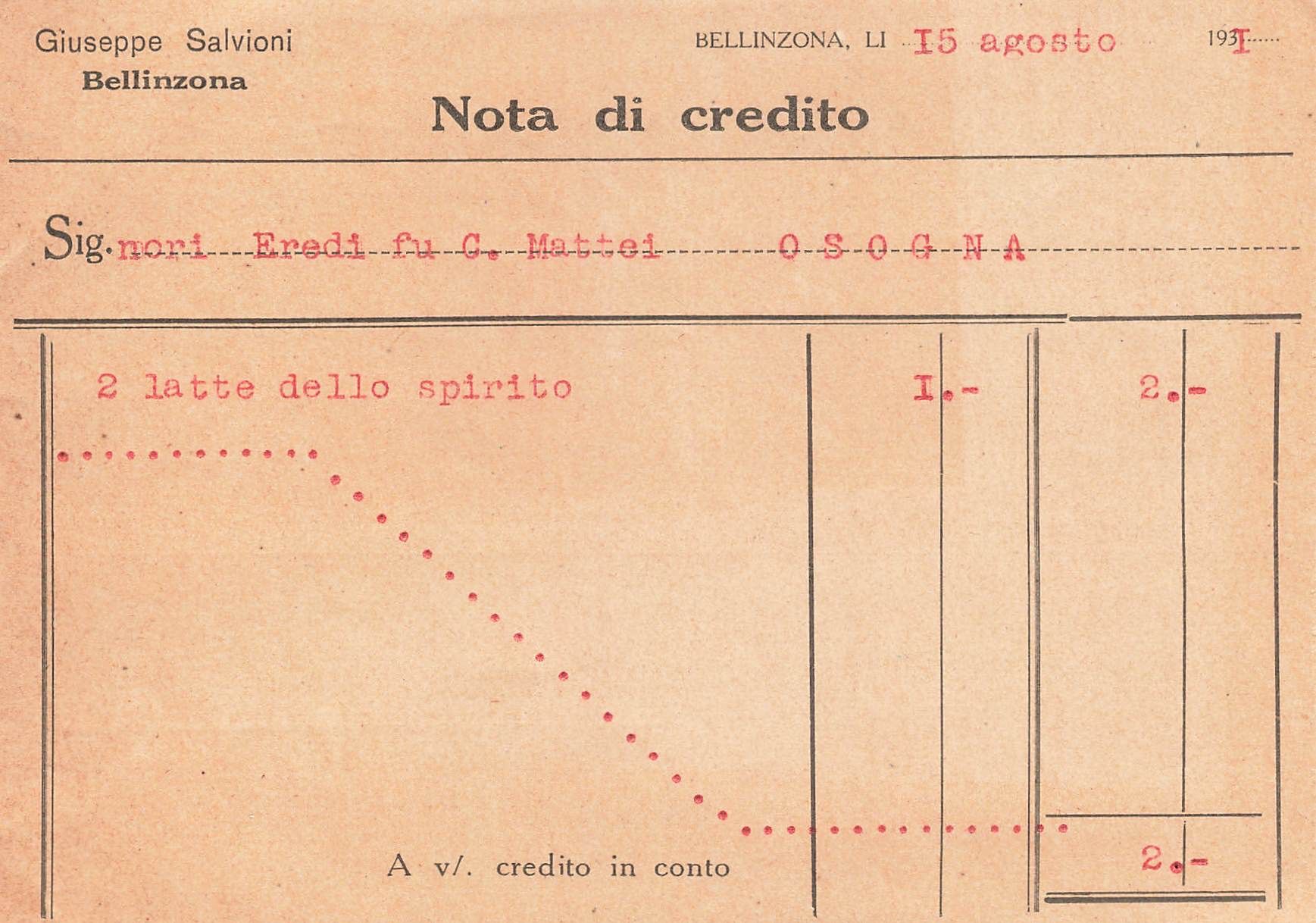 Ansichtskarten: Giuseppe Salvioni Bellinzona – Gebraucht aus Biasca von Blenio71 1