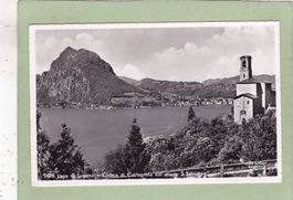Chiesa di Castagnola col monte S. Salvatore 1961
