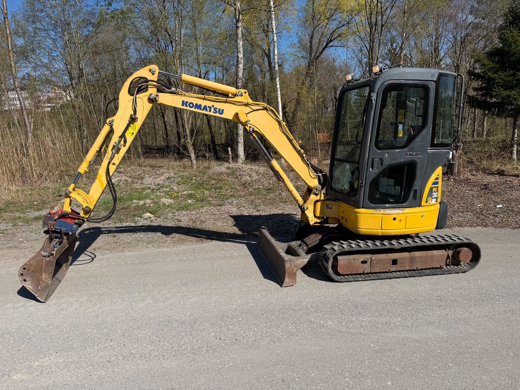 Komatsu Escavatori: Komatsu 3.5Tonnen Bagger – Usato da Menziken venduto da Tairi10 4