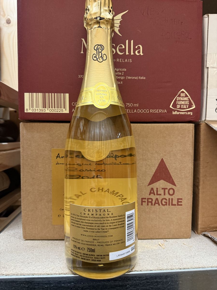 Louis Roederer Vino: Cristal Champagne Louis Roederer 2013 – Nuovo e nell'imballaggio originale da Troinex venduto da Airain 1