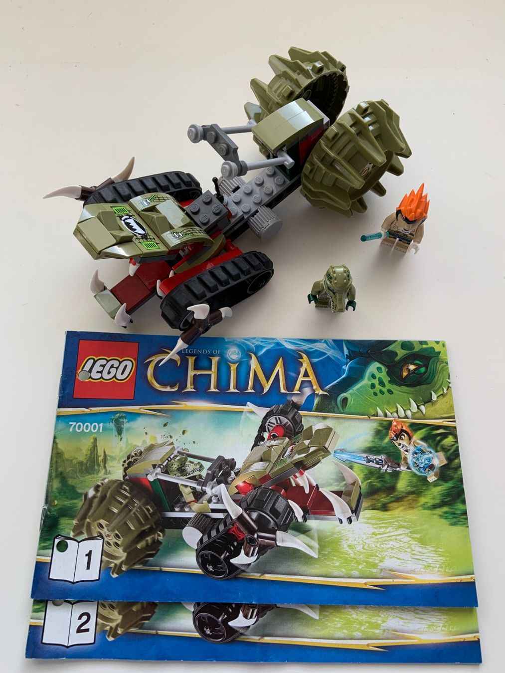Lego Baukästen: Lego Chima 70001 Crawleys Reptiliengreifer – Gebraucht aus Elgg von dan_f8gv