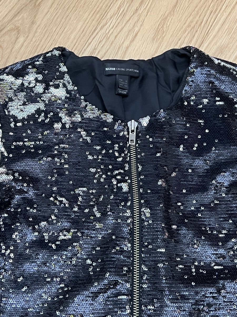 Mango Giacche: blouson aviateur à sequins – Nuovo (secondo la descrizione) da Forel (Lavaux) venduto da julie13 1
