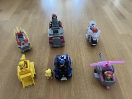 Paw Patrol Fahrzeuge und Spielfiguren 