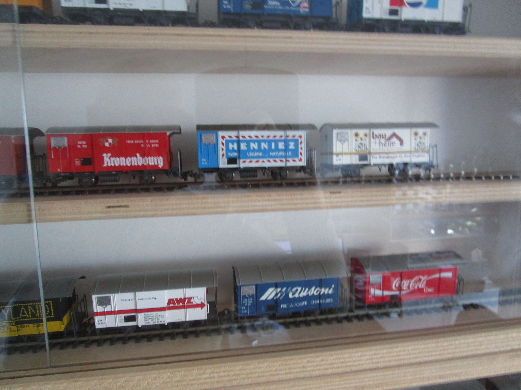 Bemo Modellini di ferrovie: Collection complète wagons publicitaire MOB BEMO + 2 marchan – Nuovo e nell'imballaggio originale da Lutry venduto da Momo1095 3