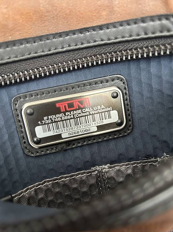 Tumi Rucksäcke: TUMI Lederrucksack neuwertig – Gebraucht aus Zürich von Susken80 3