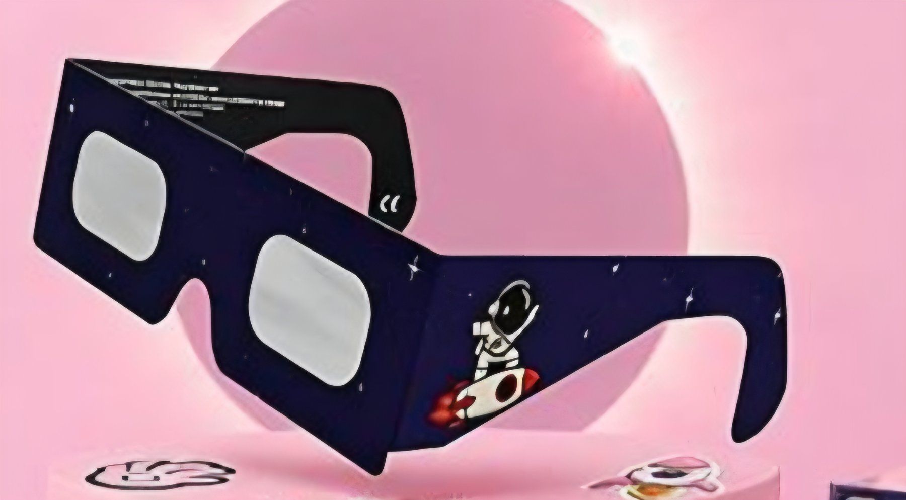 Brillen & Gläser: Lunettes pour éclipse certifié ISO - Neuchâtel – Neu und originalverpackt aus Coffrane von plop 3