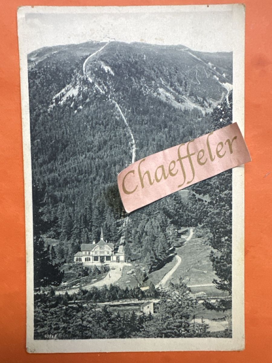 Cartes postales: Ansichtskarte Drahtseilbahn Muottas Muragl-Hospiz. – D'occasion à Zürich par Chaeffeler