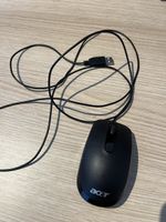 Computermaus Acer mit USB Kabel 180cm schwarz guter Zustand