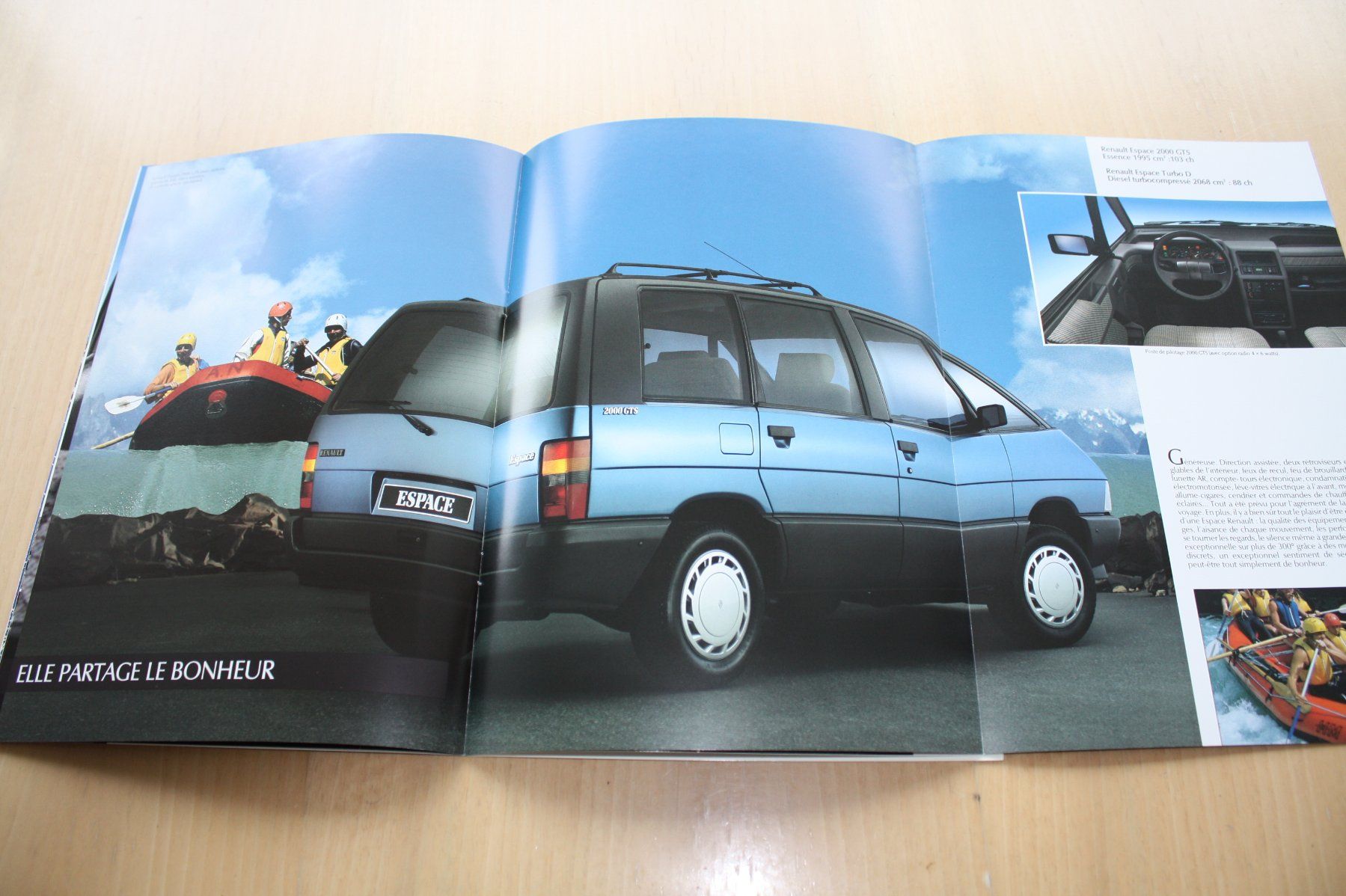 Renault Dokumente: Renault Espace Hochglanz Prospekt mit Quadra 6/1990 FR – Gebraucht aus Wikon von erwin400 7