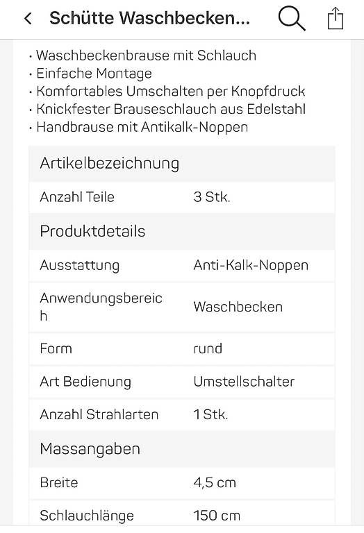 Sonstige Körperpflege: Waschbecken Duschset  – Gebraucht aus Dübendorf von antroxia01 1