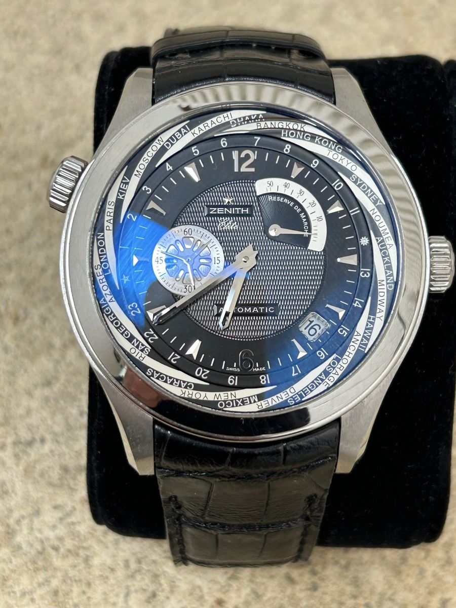 Zenith Uhren: Zenith Class Traveler Elite Multicity – Gebraucht aus Starrkirch-Wil von charlywatson