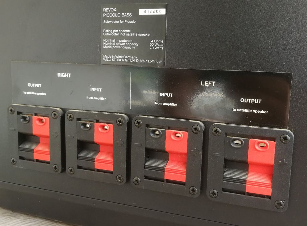 Revox Duetto Stereolith Lautsprecher Kaufen auf Ricardo