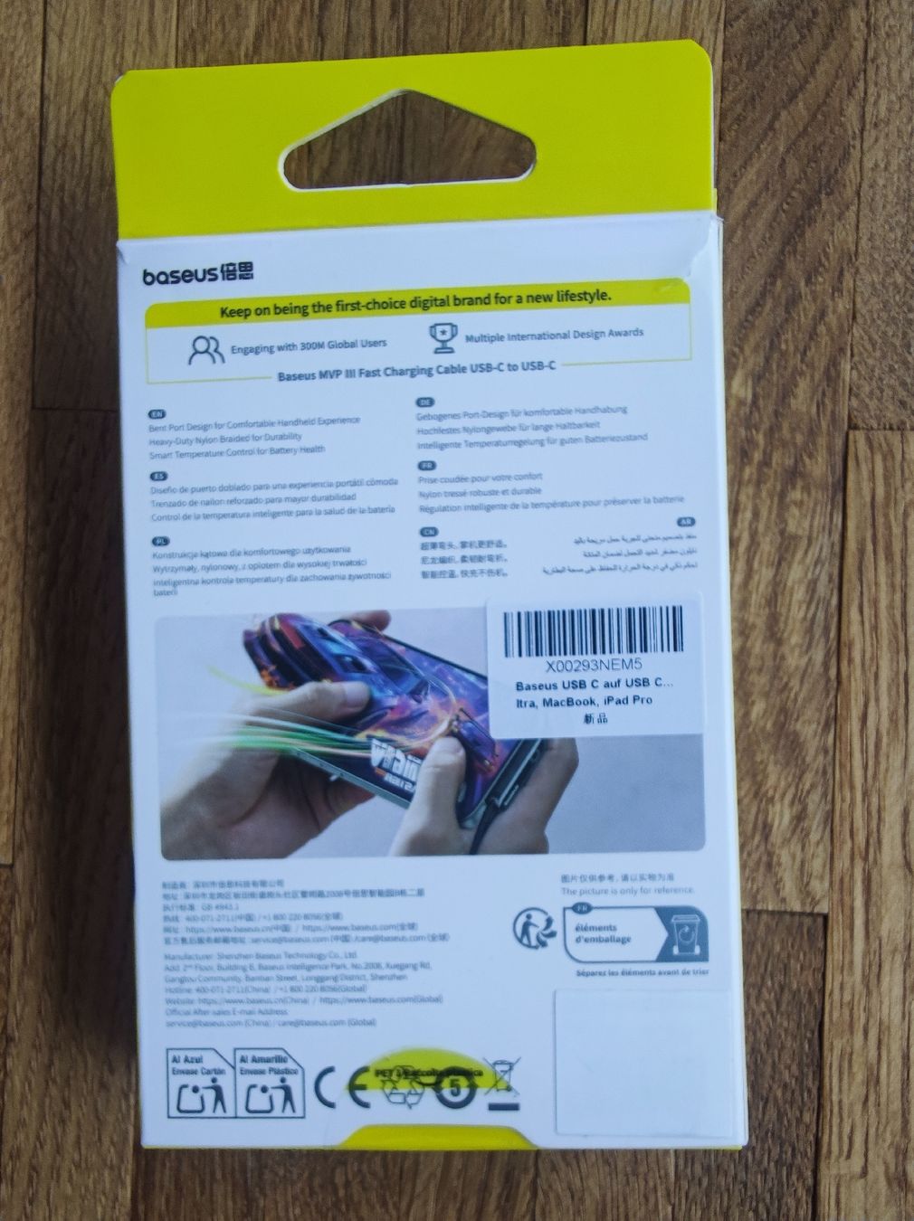Baseus Cavi: Baseus USB-C to USB-C Kabel – Nuovo (secondo la descrizione) da Burgdorf venduto da Kgerber1 1