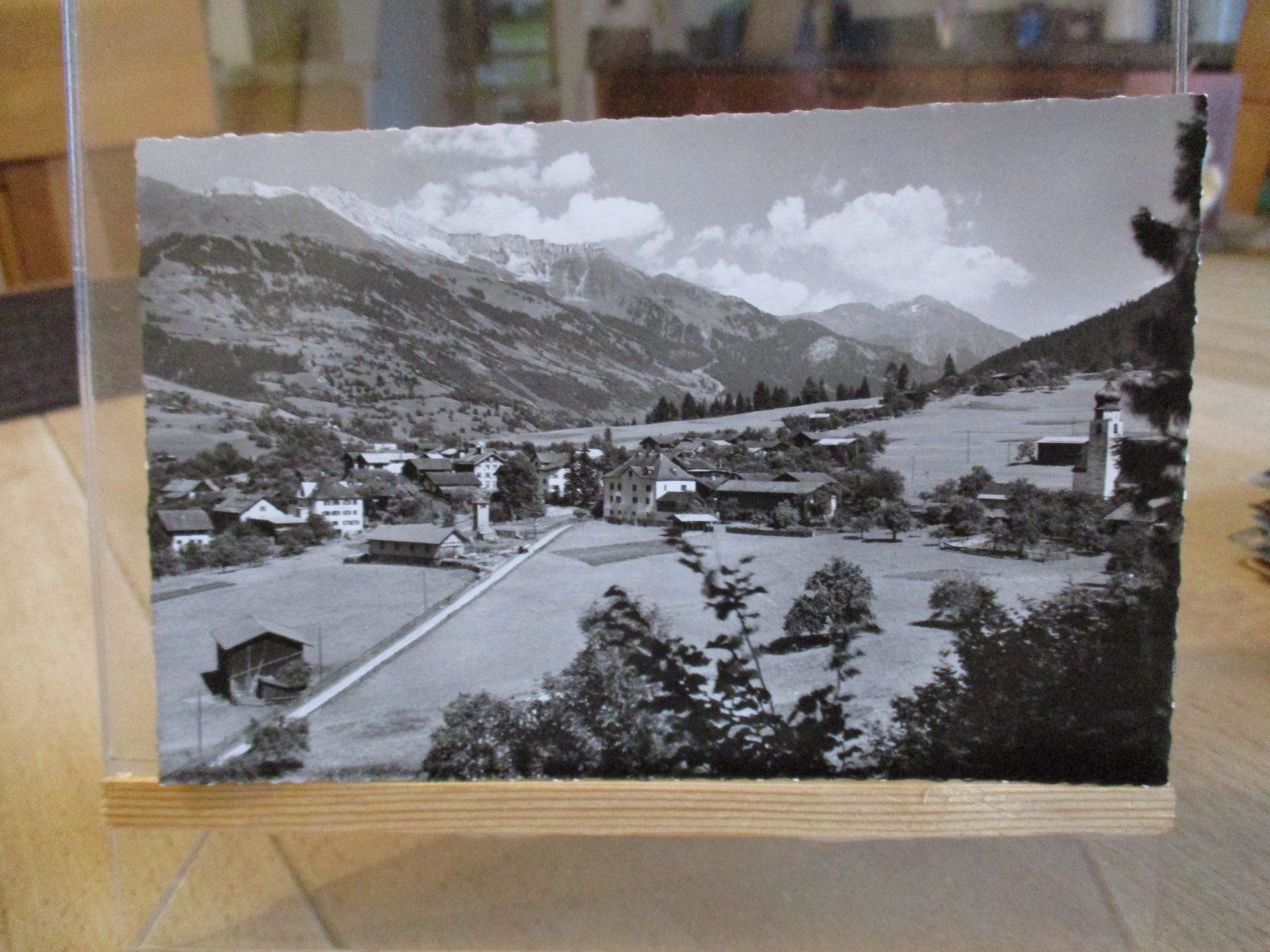 Cartoline postali: Fideris Rätschenfluh Saas Calanda Postkarte  2 – Usato da Felsberg venduto da sanwill