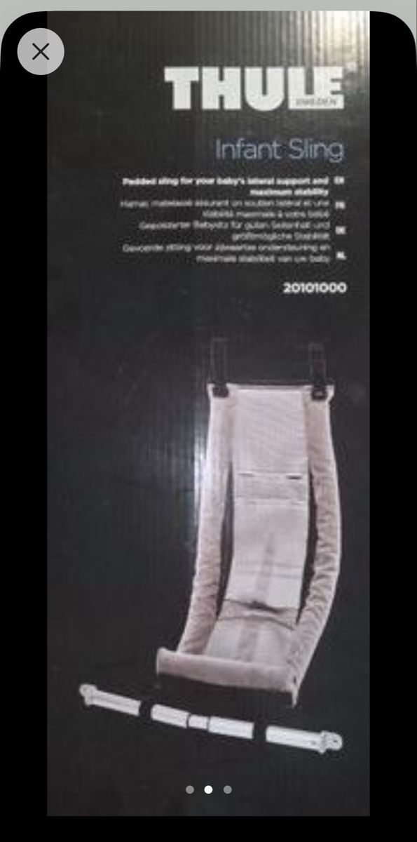 Thule Rimorchi: Thule Infant Sling – Nuovo e nell'imballaggio originale da Schönenbuch venduto da lisamarina 1