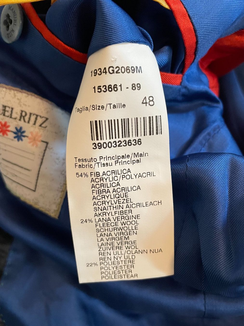 Giacche: Manuel Ritz - Blazer (Grey) – Nuovo e nell'imballaggio originale da Chiasso venduto da Er_Mon 7