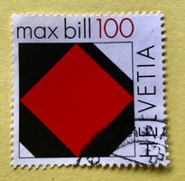 Nr.1294  Max Bill Sondermarken GESTEMPELT 2008   