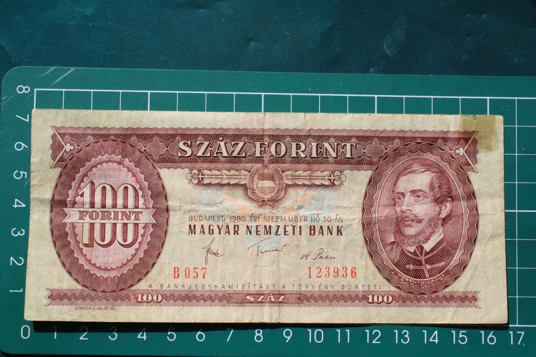 Banconote: currency banknote ungarn 100 forint 1980 – Usato da Laupen BE venduto da Gufi57