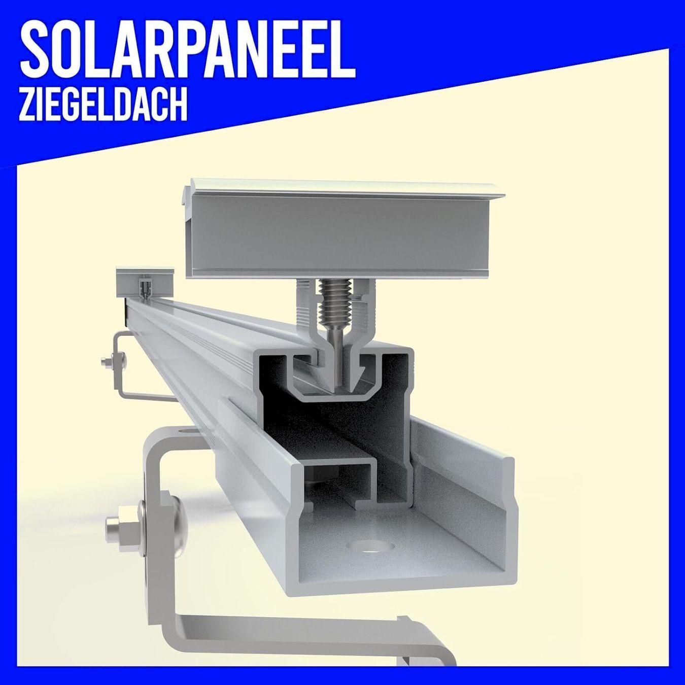Solargeräte und Solarprodukte: Solarpanel Halterung 2x PV 25-40mm – Neu und originalverpackt aus Bottighofen von zaap 7