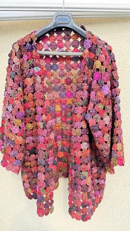 Aussergewöhnliche Lagenlook Herbstjacke Ischiko