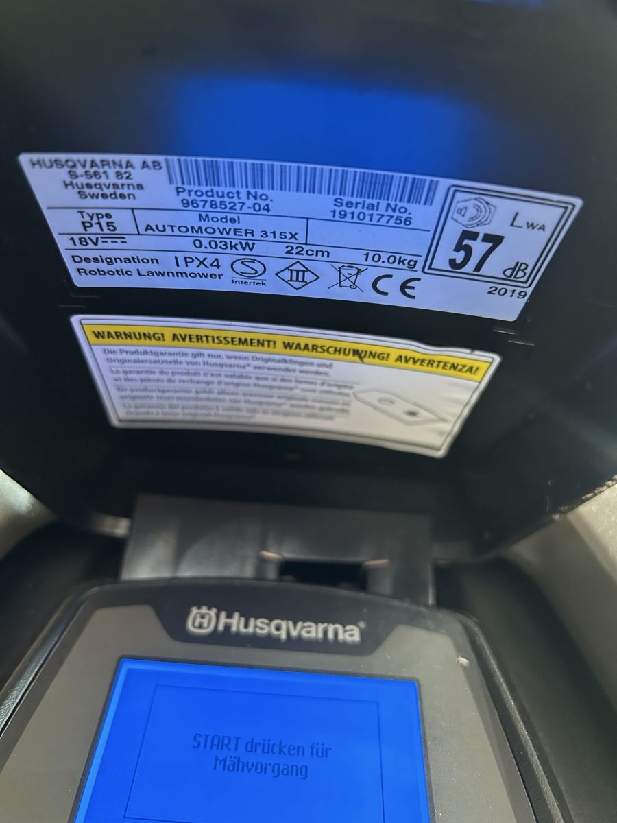 Husqvarna Rasenmäher: HVA Automower 315X mit Connect  – Gebraucht aus Rorschacherberg von remoli16 7