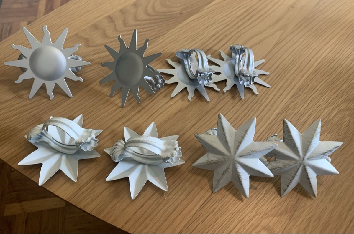 Tutte le decorazioni: Pinces pour rideaux / Vorhangclips – Nuovo (secondo la descrizione) da Renens VD venduto da jes_7rb2