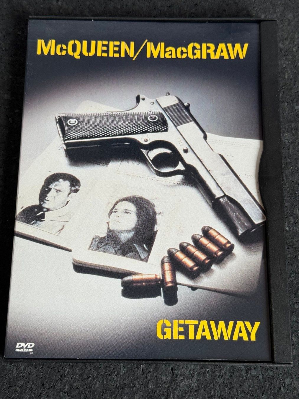 Tutti i DVDs: GETAWAY DVD EN/DE/SP McQueen - MacGraw – Usato da Fribourg venduto da tschjoly