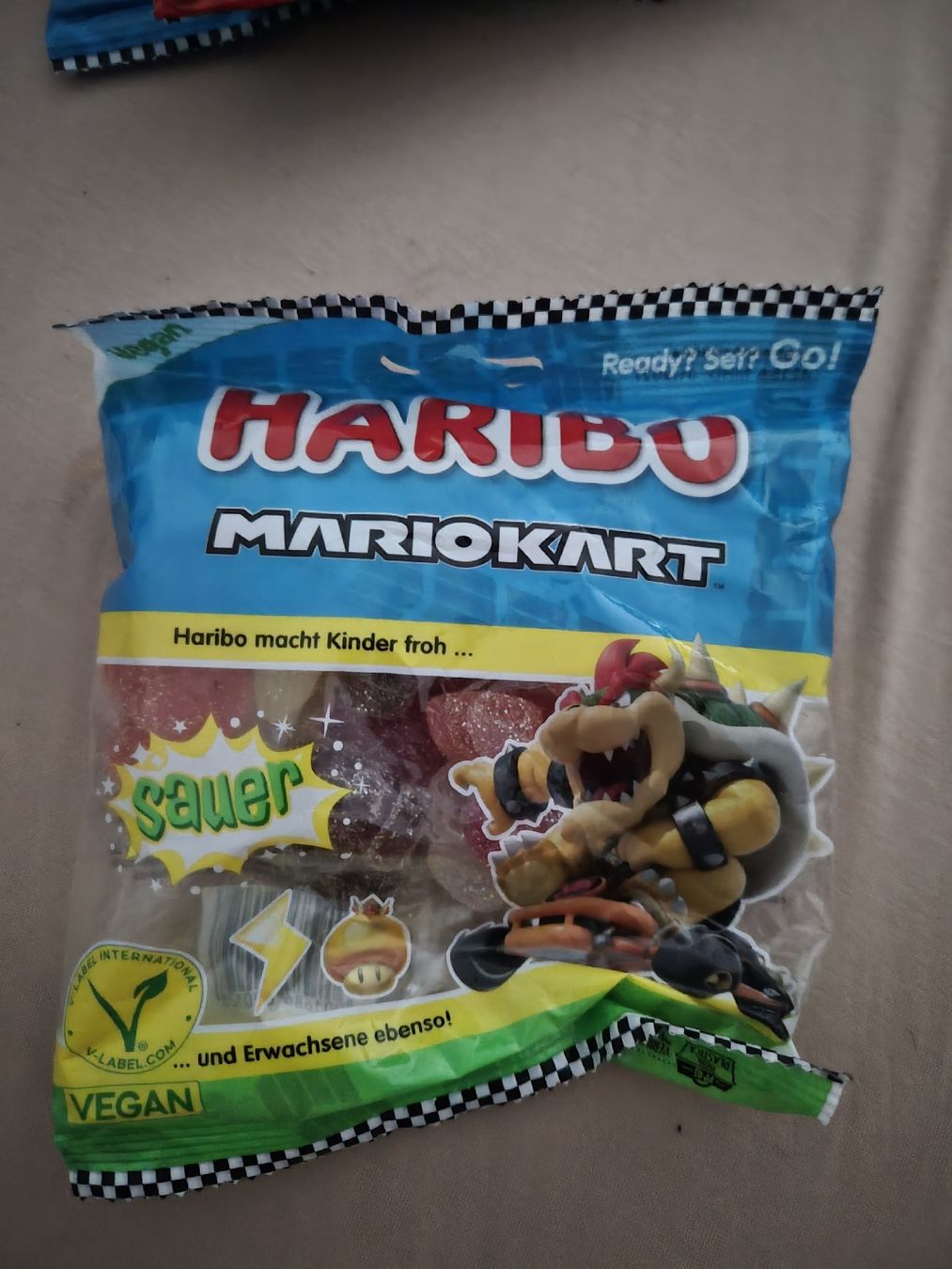 Haribo Cibi & Specialità: Haribo x Mario Kart: Limited Edition – Nuovo e nell'imballaggio originale da Wabern venduto da konbini 3