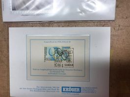 Briefmarken Erstagstempel