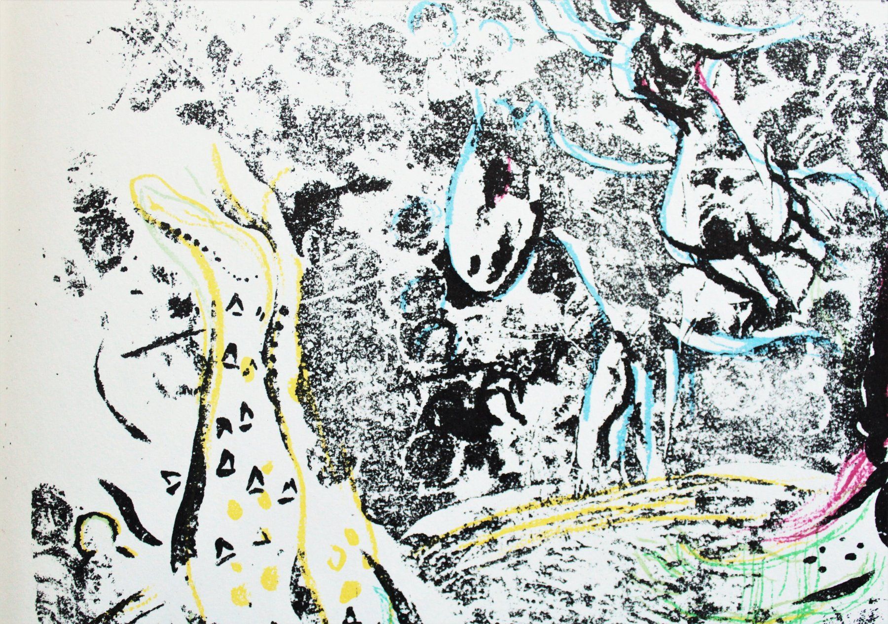 Grafica & Litografie: Marc Chagall - Spiel der Akrobaten - Lithographie 1963 – Usato da Ponte Tresa venduto da 11GalleriaAlterEgo11 6