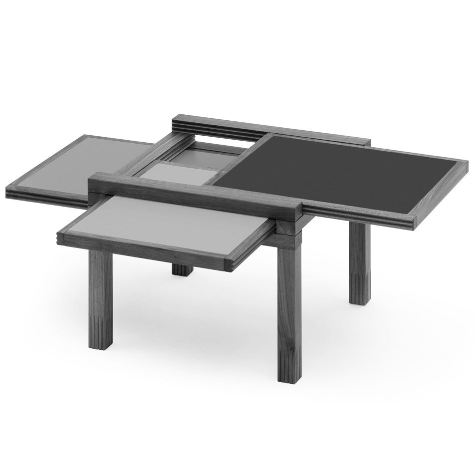 Tavoli: Table basse Par 3 de Bernard Vuarnesson – Nuovo (secondo la descrizione) da Genève venduto da mbeche
