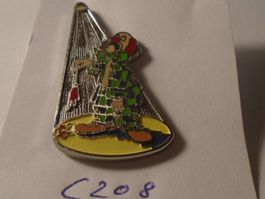 1 Schöner Spezieller Clown Pin Silbrig (208)