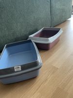 2 x Katzentoilette / Katzenklo / Toilette für Katze
