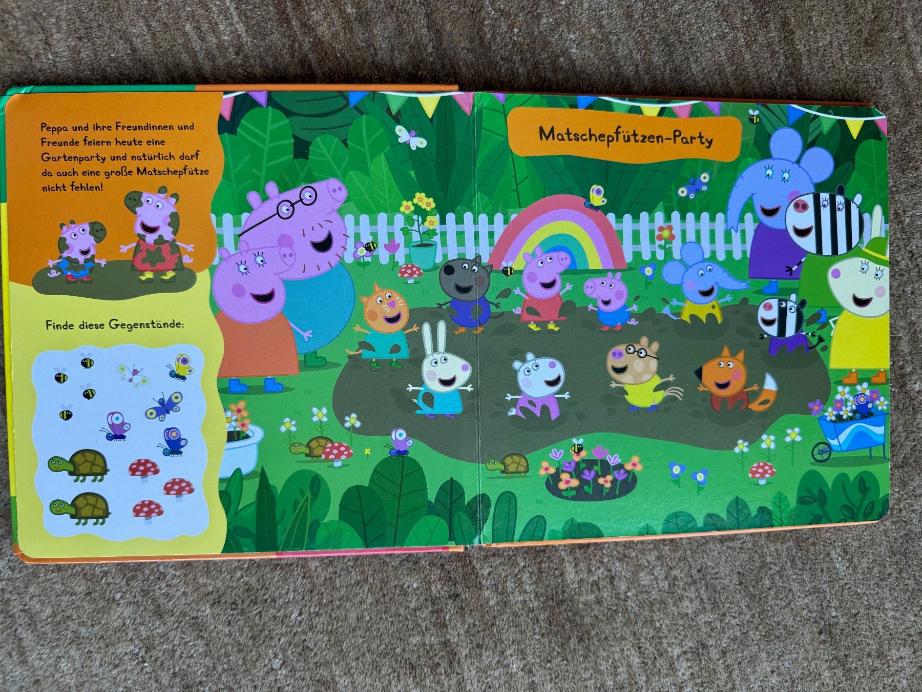 Libri: Peppa Pig -  Mein bunter Suchspass – Usato da Aarau venduto da Kilauea 2