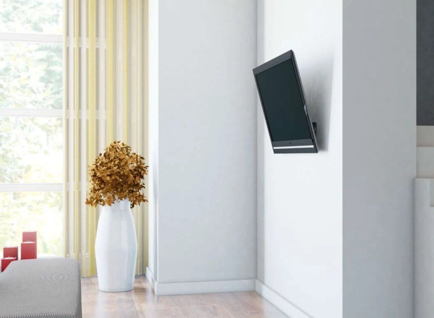 Wandhalterungen: Neigbare Vogels Thin 315 Wandhalterung bis 65" Flat-TV – Gebraucht aus Meggen von dakima 3