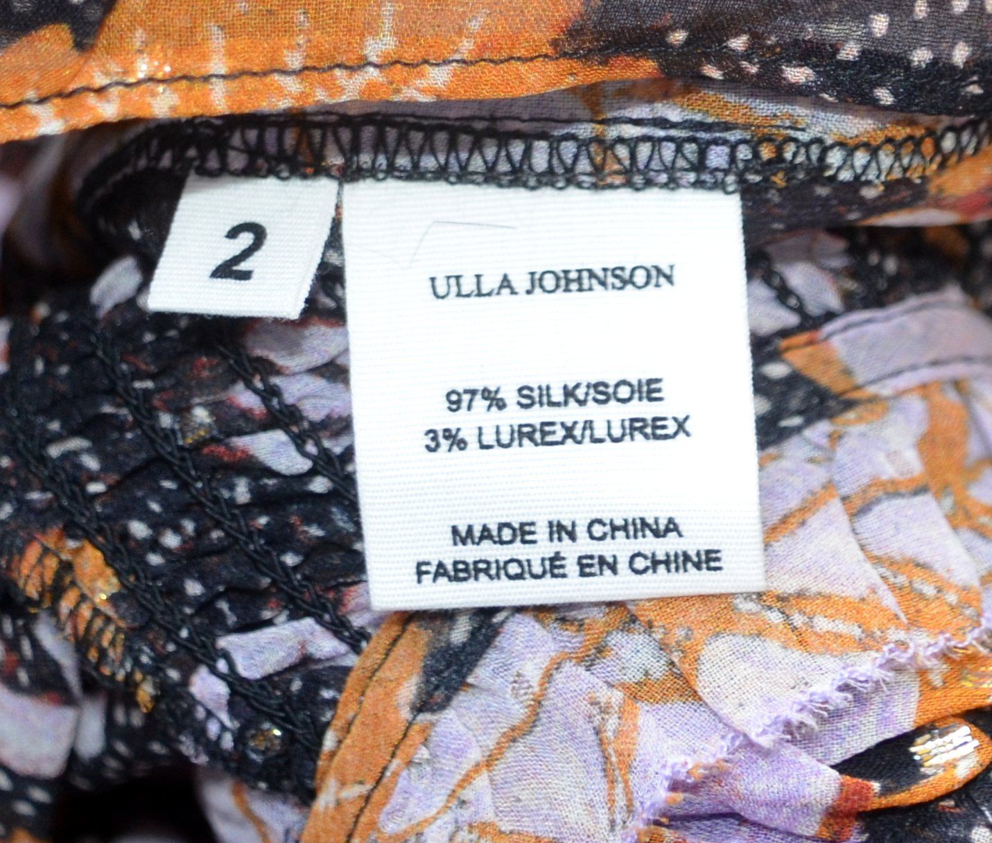 Ulla Johnson Camicette: Ulla Johnson  Bluse / blouse  S/M  Seiden / soie – Usato da Collonges venduto da arashee 7